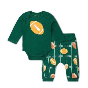 NWT - M + A by Monica and Andy First Moves Bodysuit and Pant Set - Size 0-3 M